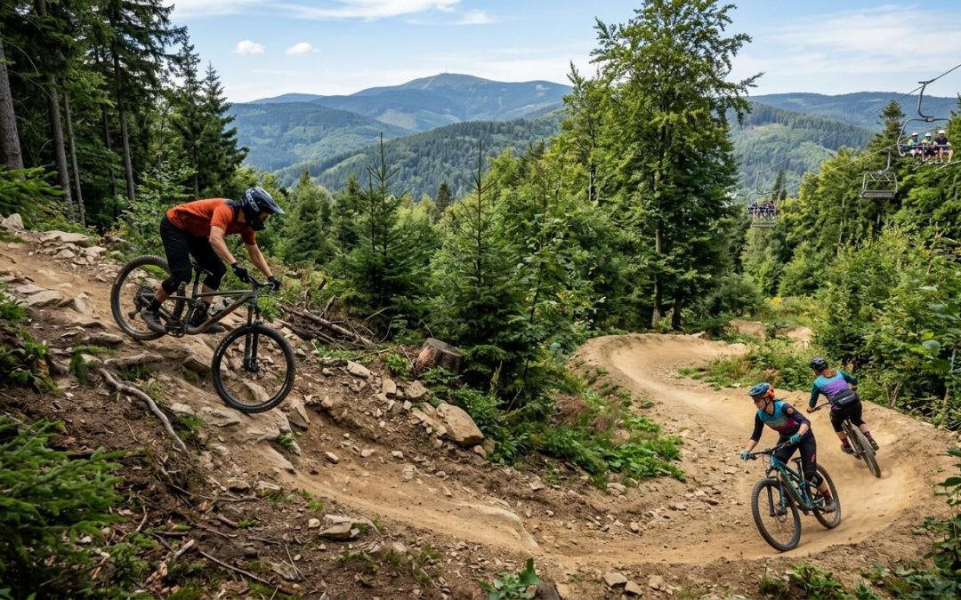 Bike Park Szczyrk: trasy enduro dla początkujących i zaawansowanych