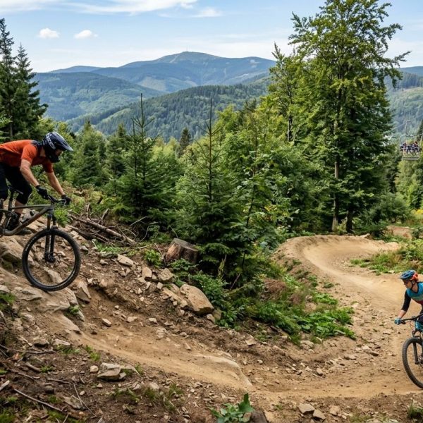 Bike Park Szczyrk: trasy enduro dla początkujących i zaawansowanych