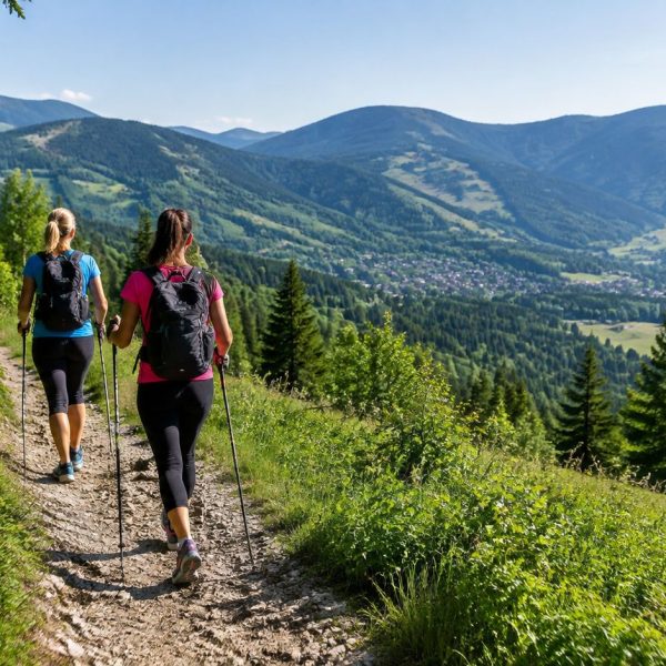 Najpiękniejsze trasy Nordic Walking w okolicach Szczyrku